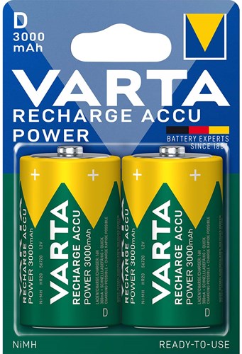 Varta Batterie rechargeable D 3000mAH (P2)
