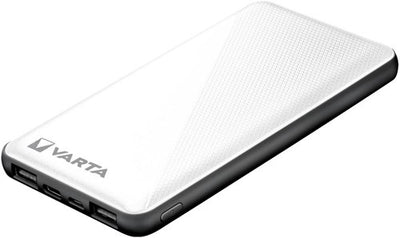 Varta power bank 10 000ma argent + indication LED USB et USB-C - 3509010