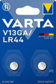 Varta Battery V13GA 2 morceaux de cellule bouton
