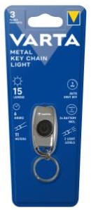 Lumière de la chaîne de clés en métal Varta Varta