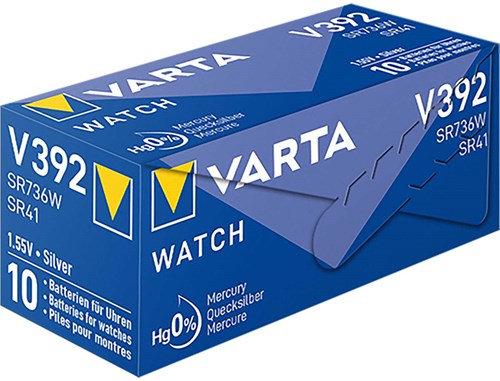 VARTA V392 BOUTON BATTERIE SILLE