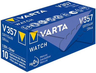 Varta minicellule sr44 argent v357