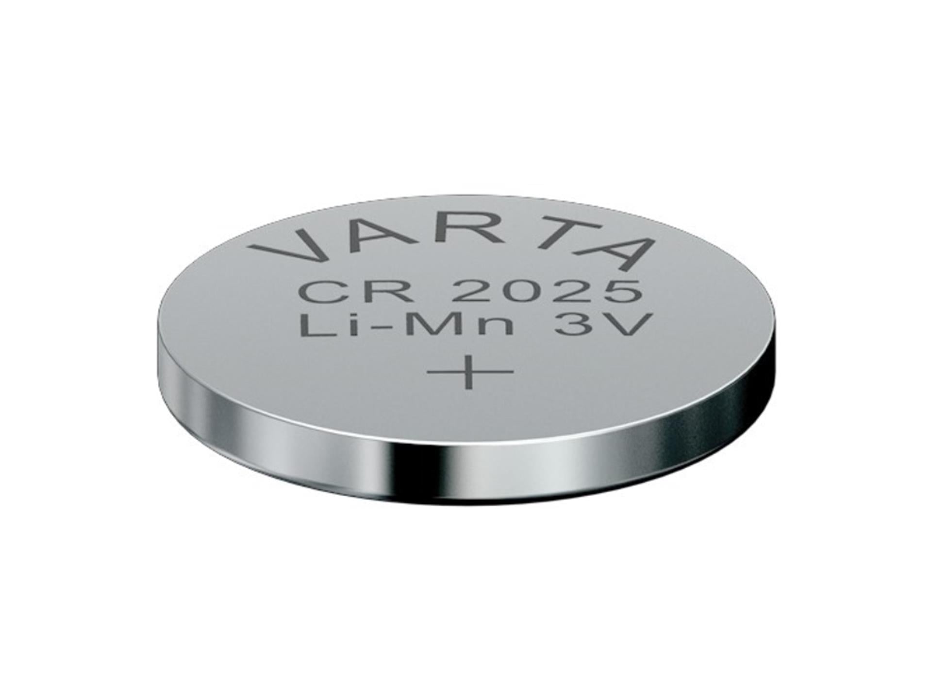 Pile bouton Varta CR2025 Lithium 3V