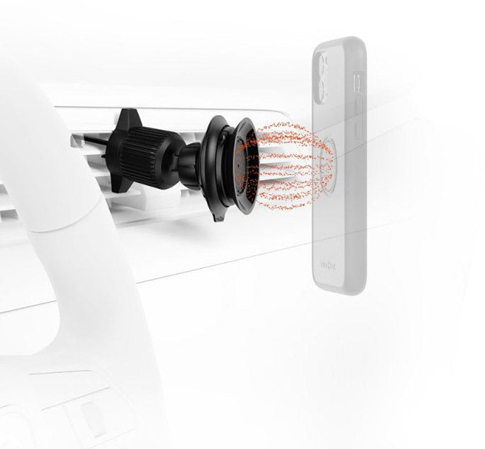 Base de ventilateur de voiture Fidlock - support pour grille de ventilation de voiture