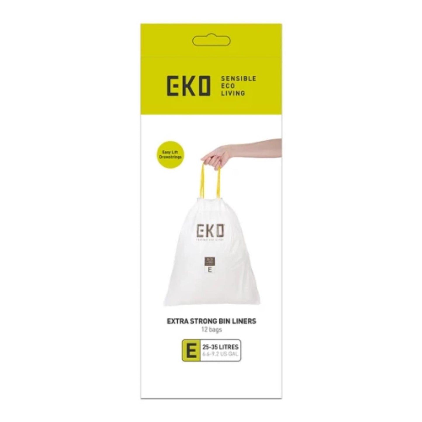 Eko Eko Sac de déchets Type E 25-35 litres Rouleau avec 12 sacs à déchets