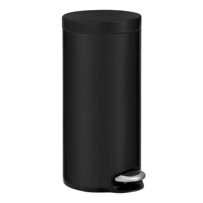 Poubelle à pédale Eko sereine 30l noir mat