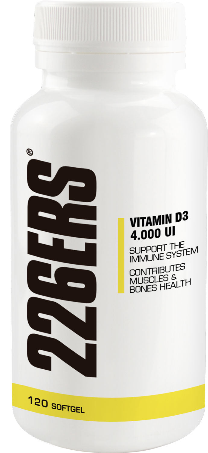 226ers vitamine d3 4000 UI 120 gélules molles