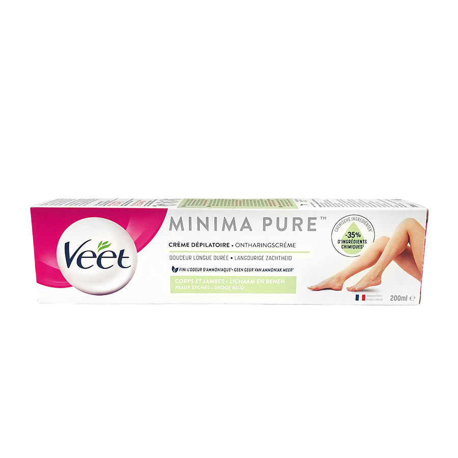 Veet crème dépilatoire peau sèche 200ml