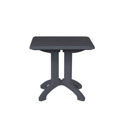 Table Grosfillex vega 80x80cm anthracite