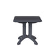 Table Grosfillex vega 80x80cm anthracite