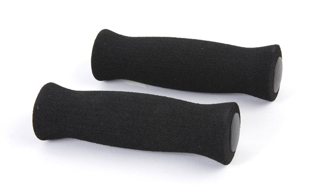 Mousse Velo Grips. Longueur : 125 125 mm. Noir