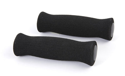 Mousse Velo Grips. Longueur : 125 125 mm. Noir