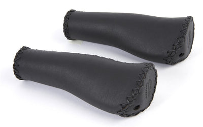 Poignée Velo Cuir Ergo 135 135mm Noir