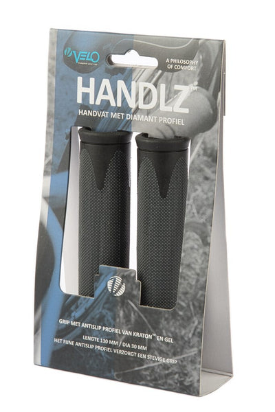 Poignée de vélo kraton gel.noir gris 2x130 sur carte