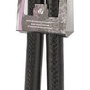 poignées de guidon en cuir 40 cm Ø22,2 mm noir par set