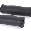 Poignée Velo Cuir 92 127mm Noir (paire)