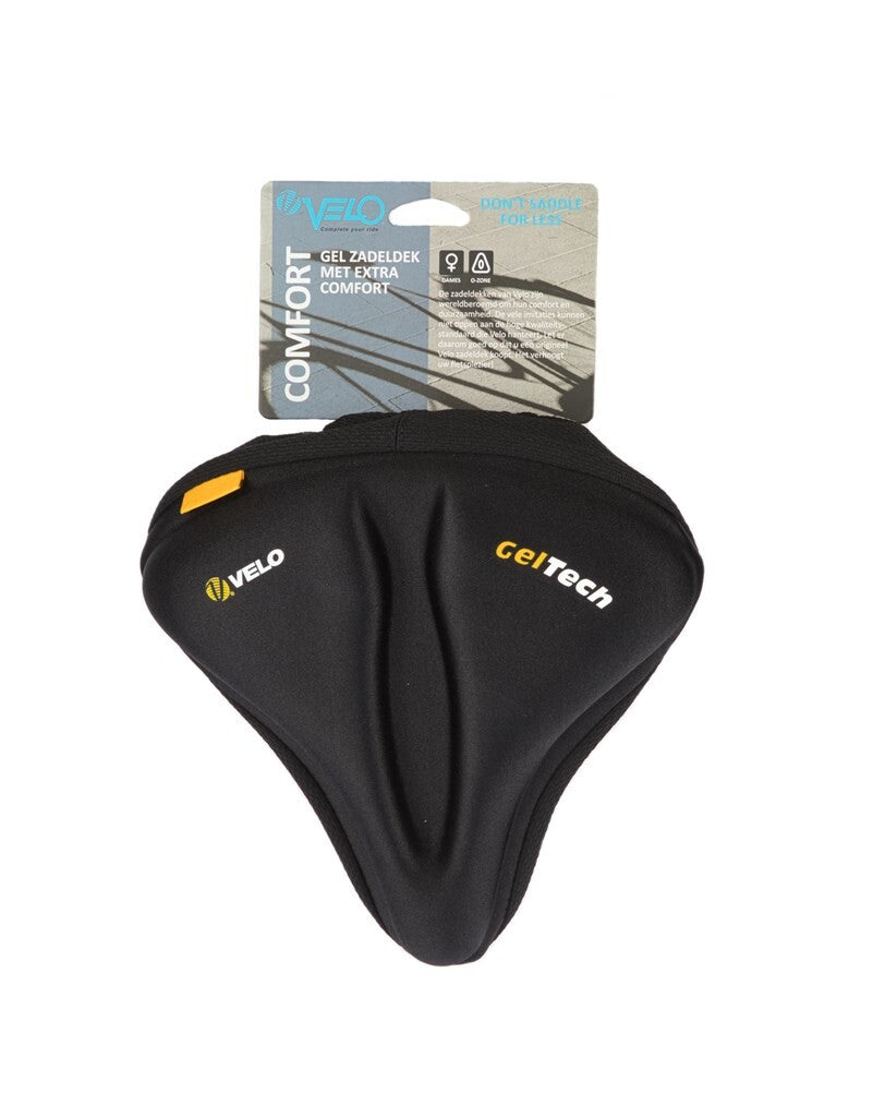 Gel en peluche en selle velo avec zone O, dames
