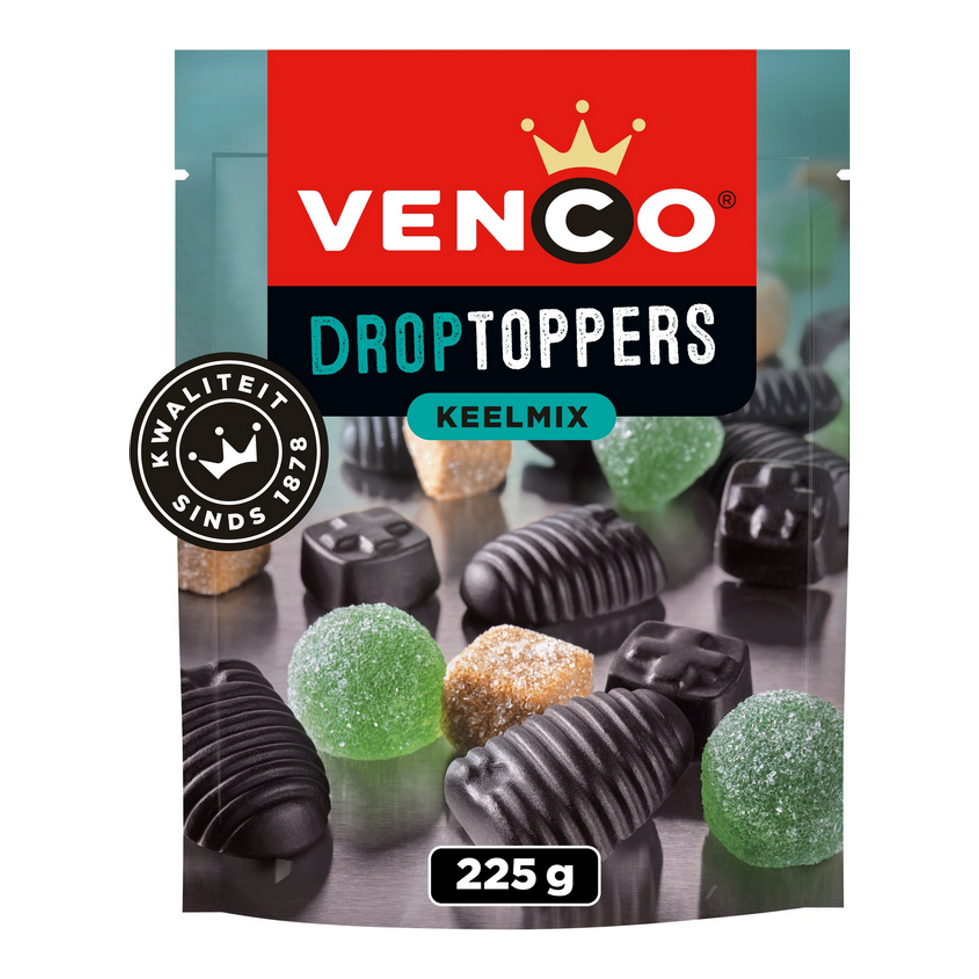 Venco drop toppers sachet de mélange pour la gorge (10x 225g)
