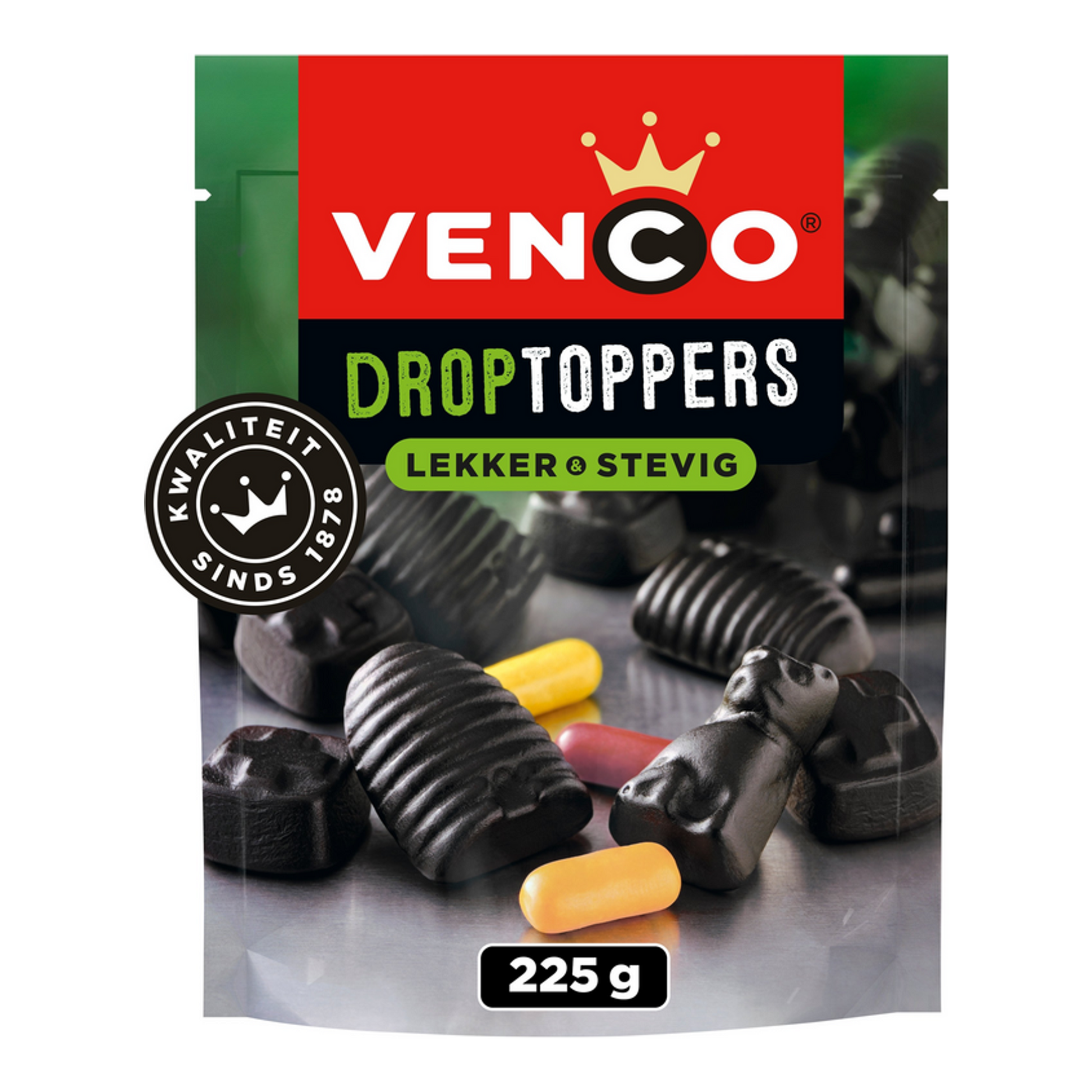 Venco drop toppers joli sac robuste (10x 225gr)