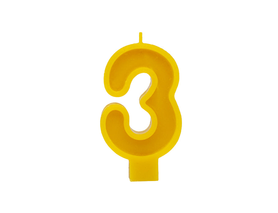Bougie d'anniversaire Kalina numéro 3