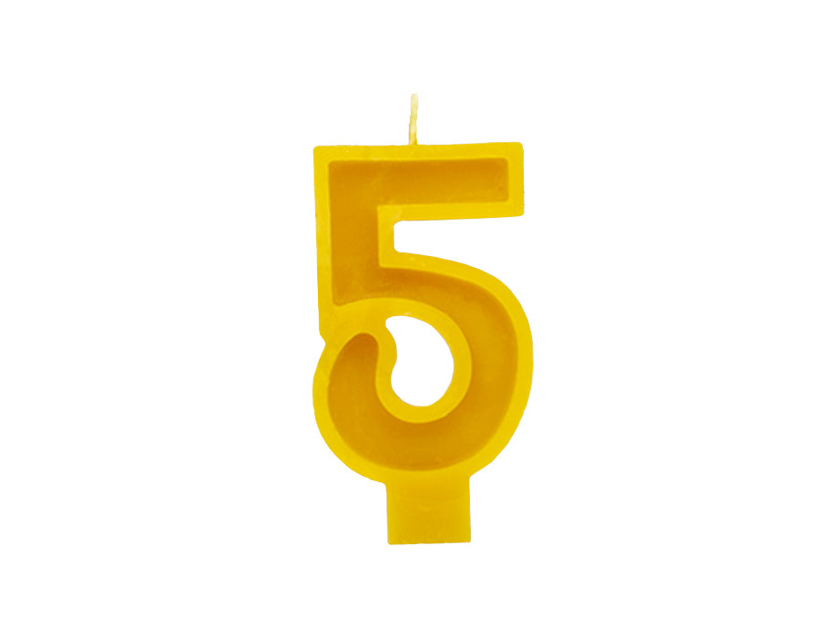 Bougie d'anniversaire Kalina numéro 5