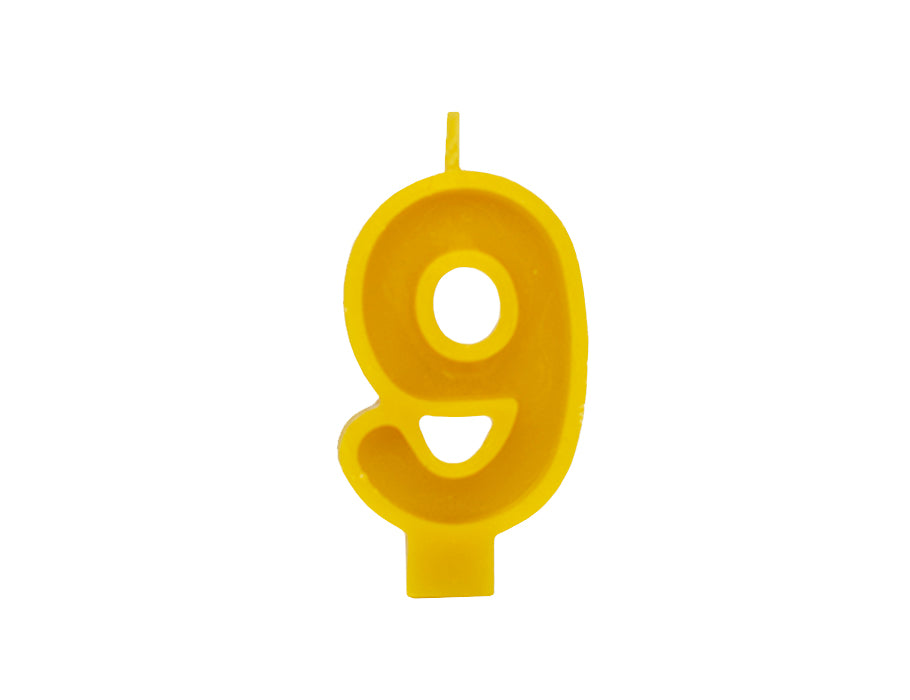 Bougie d'anniversaire Kalina numéro 9