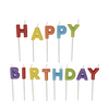 Bougies d'anniversaire joyeux anniversaire 13 pièces