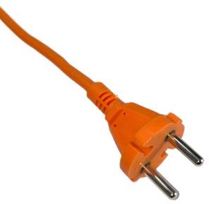 Rallonge PVC orange 2x1qmm 30m - 1167054