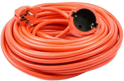 Rallonge | pvc | orange | 3x1,5qmm | 20m | techniques