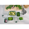 Mepal boîtes de conservation alimentaire easyclip 3 pièces sauge