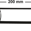 Raccord de tuyau Cornat galva mm 3 8 200mm (530) - vfb5303820