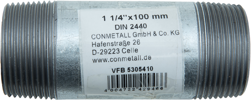 Raccord de tuyau Cornat galva mm 5 4 100mm (530) - vfb5305410