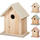 Nichoir de jardin Pro en bois 16x11x20cm