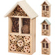 Hôtel à insectes de jardin Pro 17x10x29cm