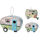 Caravane nichoir style maison 24x9x17cm
