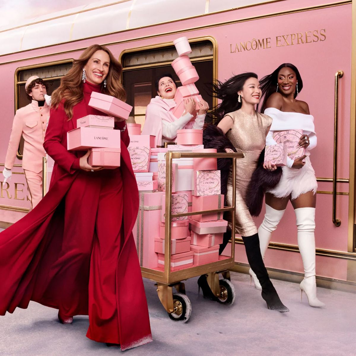 Lancôme lancôme la vie est belle coffret cadeau eau de parfum 30 ml + lotion corps 50 ml + douche 50 ml femme