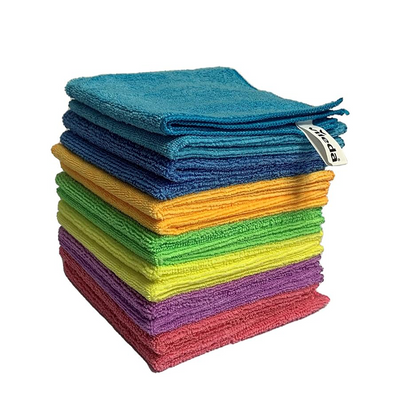 Vileda chiffons en microfibre couleurs 14 pièces