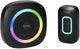 Kit de sonnette sans fil Virone 300m noir + RGB - 8415500