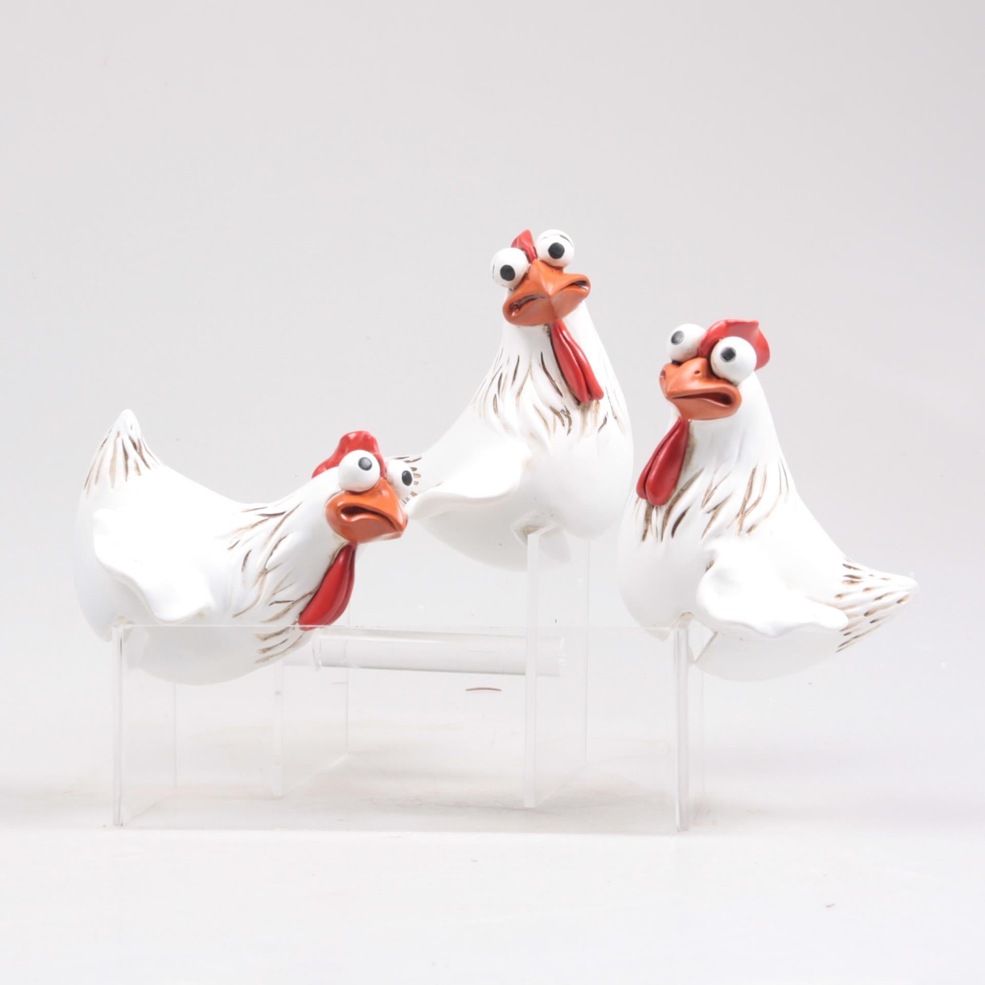 Frites de poulet de clôture de décoration inspirées de la saison 11x9x13cm