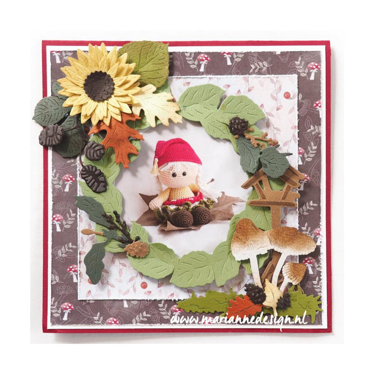 Marianne design • feuille découpée ilse's funny's fall 1pc