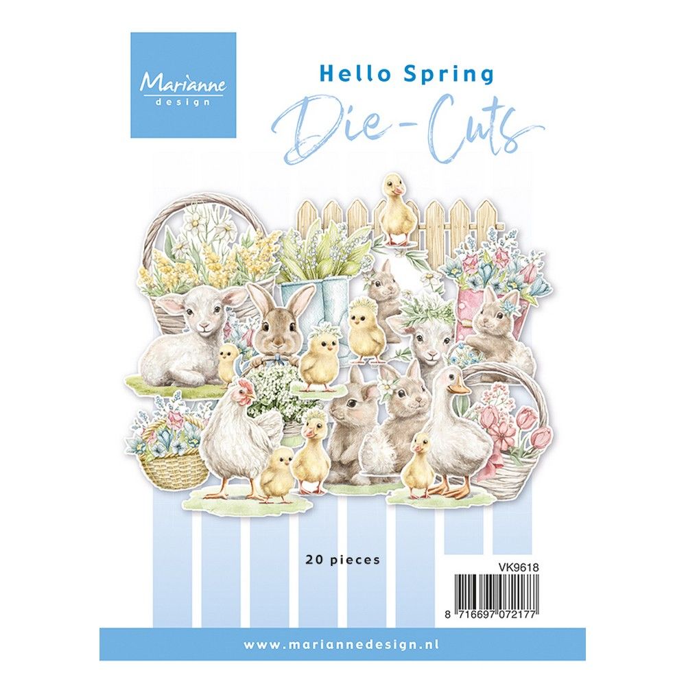 Marianne design • découpes bonjour le printemps