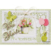 Marianne design • feuille découpée bonjour les minis du printemps
