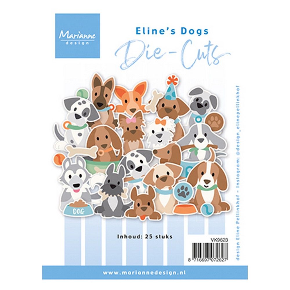 Marianne design • découpe les chiens d'Eline