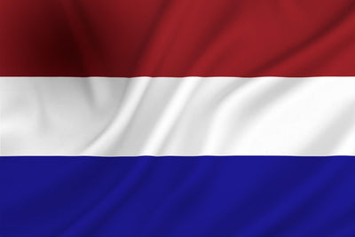 Dokkumer flags drapeau central Pays-Bas 50x75 cm filé-poly