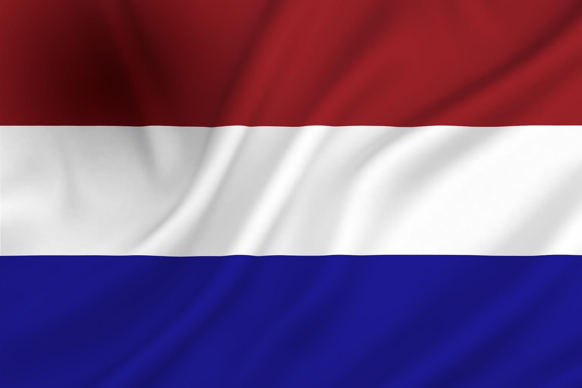 Dokkumer flags drapeau central Pays-Bas 30x45 cm filé-poly