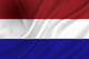 Dokkumer flags drapeau central Pays-Bas 30x45 cm filé-poly