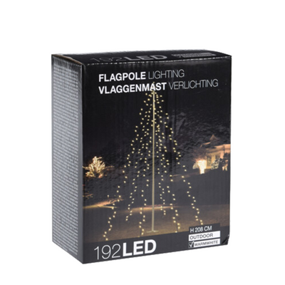 Ambiance Ambiance Lights For Flagpole avec 192 LED 208 cm