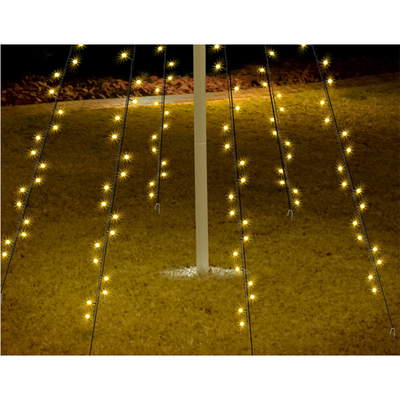 Ambiance Ambiance Lights For Flagpole avec 192 LED 208 cm