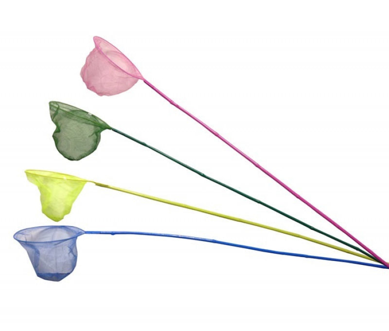 Différentes marques épuisette à papillons en bambou 120 cm (4 ass.)