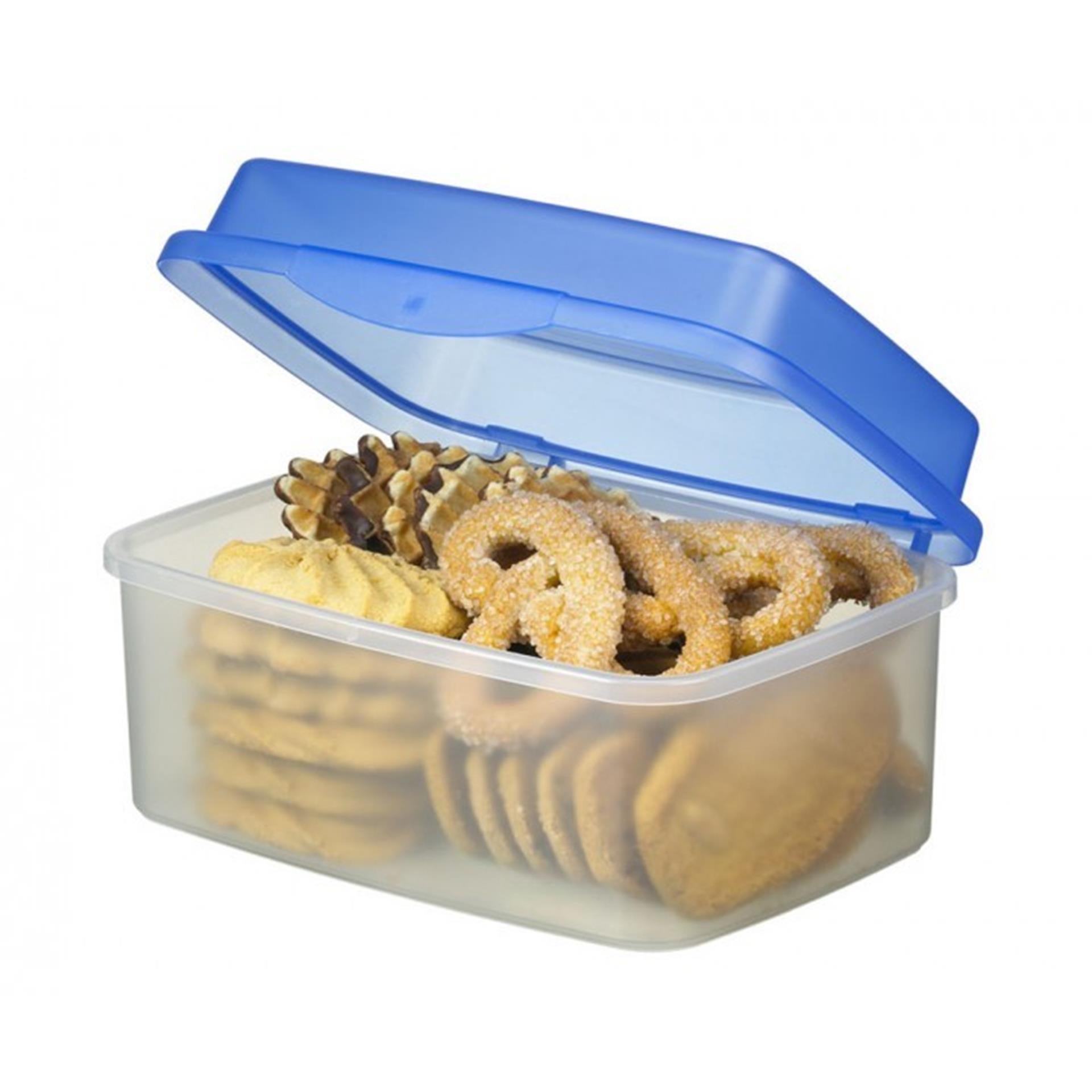 Boîte de rangement pour articles solaires 3,5 litres transp bleu
